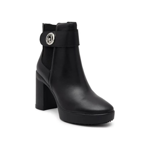 Liu Jo Skórzane botki NOW 35 - ANKLE ze sklepu Gomez Fashion Store w kategorii Botki - zdjęcie 173092643