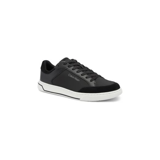 Calvin Klein Sneakersy LACE UP MIX | z dodatkiem skóry ze sklepu Gomez Fashion Store w kategorii Buty sportowe męskie - zdjęcie 173093031