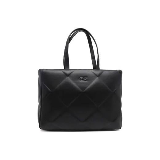 Calvin Klein Shopperka RE-LOCK QUILT TOTE LG ze sklepu Gomez Fashion Store w kategorii Torby Shopper bag - zdjęcie 173093864