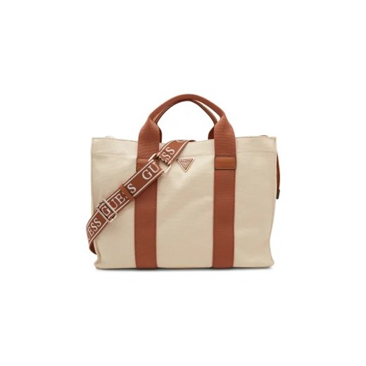 Guess Shopperka CANVAS II TOTE ze sklepu Gomez Fashion Store w kategorii Torby Shopper bag - zdjęcie 173094263