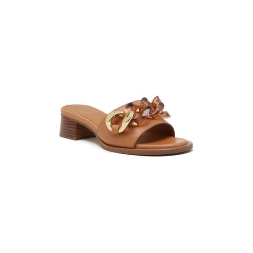 See By Chloé Skórzane klapki ze sklepu Gomez Fashion Store w kategorii Klapki damskie - zdjęcie 173094670