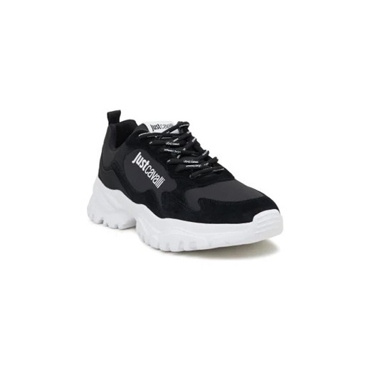 Just Cavalli Sneakersy | z dodatkiem skóry ze sklepu Gomez Fashion Store w kategorii Buty sportowe męskie - zdjęcie 173094690