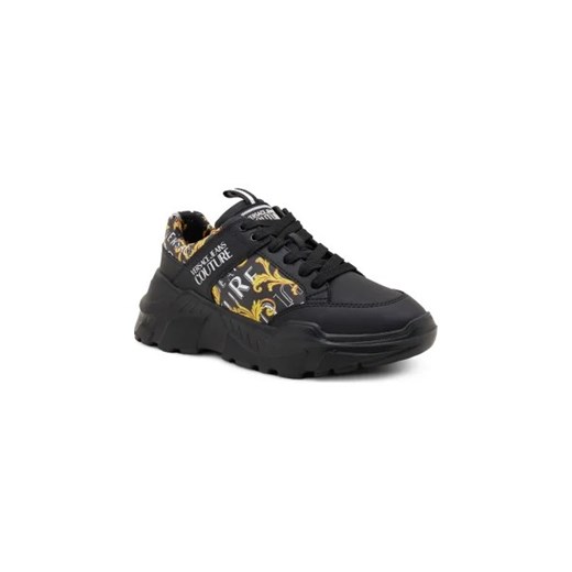 Versace Jeans Couture Skórzane sneakersy ze sklepu Gomez Fashion Store w kategorii Buty sportowe męskie - zdjęcie 173094754