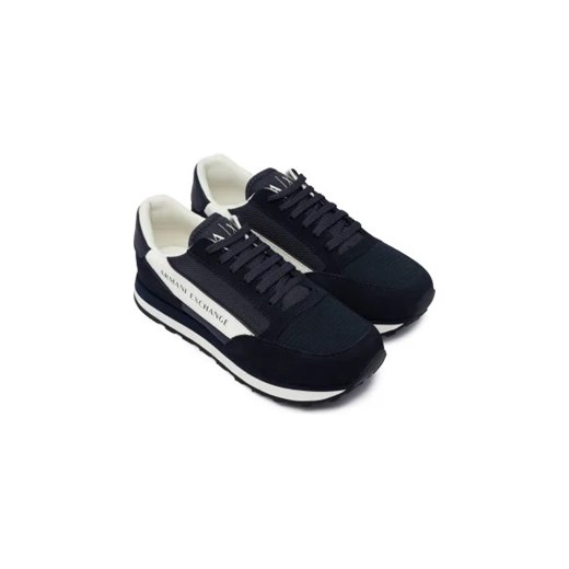 Armani Exchange Sneakersy | z dodatkiem skóry Armani Exchange 44 okazja Gomez Fashion Store