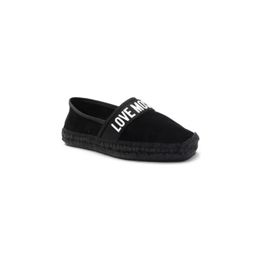 Love Moschino Skórzane espadryle ze sklepu Gomez Fashion Store w kategorii Espadryle damskie - zdjęcie 173095721