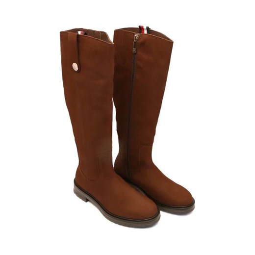 Tommy Hilfiger Skórzane oficerki Tommy Hilfiger 36 okazja Gomez Fashion Store