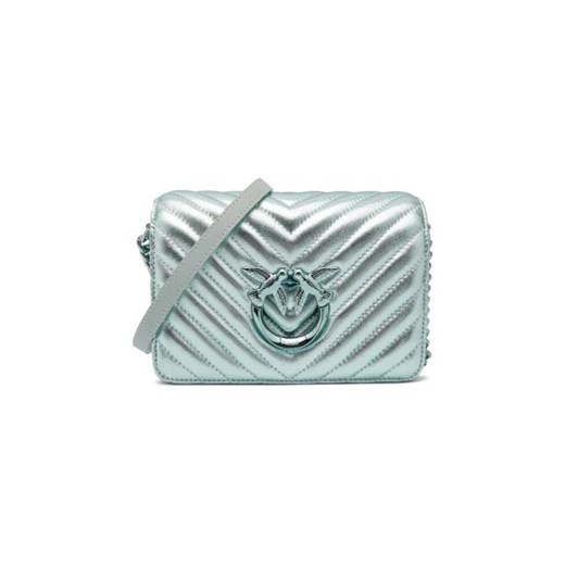 Pinko Skórzana torebka na ramię LOVE CLICK MINI Pinko One Size okazja Gomez Fashion Store
