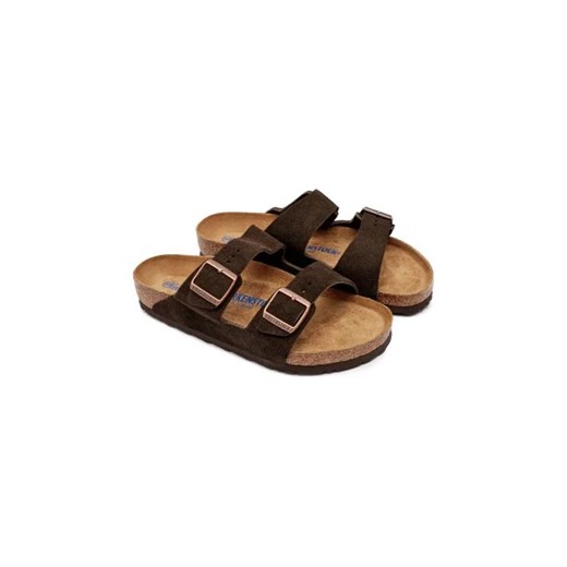 Birkenstock Skórzane klapki Arizona 40 promocyjna cena Gomez Fashion Store