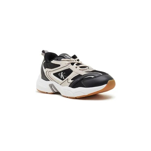 CALVIN KLEIN JEANS Sneakersy RETRO TENNIS | z dodatkiem skóry ze sklepu Gomez Fashion Store w kategorii Buty sportowe damskie - zdjęcie 173098293