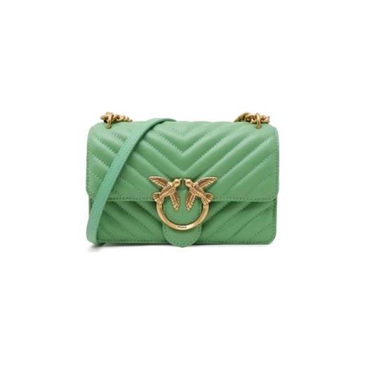 Pinko Skórzana torebka na ramię Love One Mini Crossbody Pinko One Size wyprzedaż Gomez Fashion Store