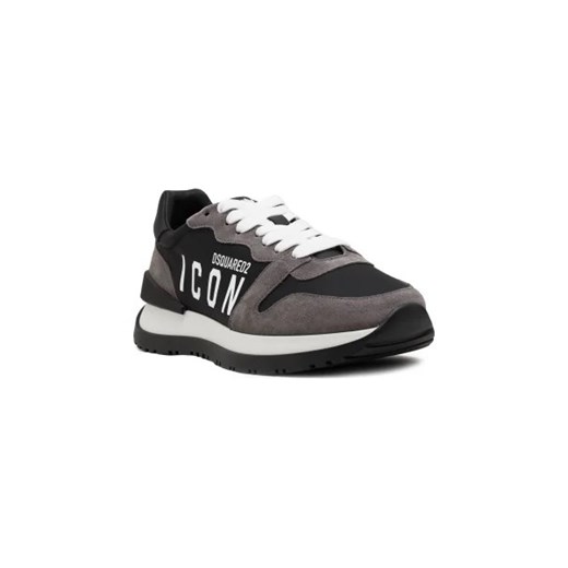 Dsquared2 Sneakersy | z dodatkiem skóry ze sklepu Gomez Fashion Store w kategorii Buty sportowe męskie - zdjęcie 173098893