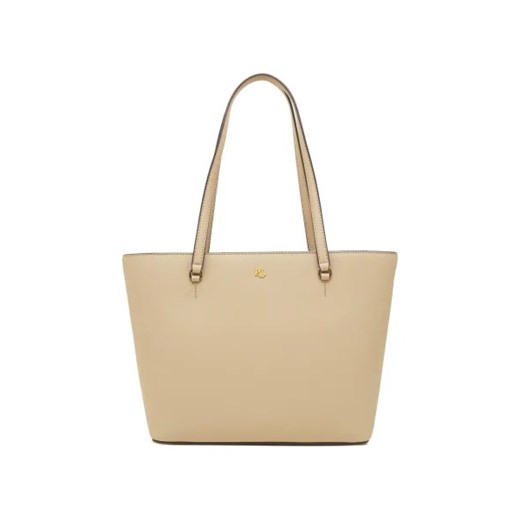 LAUREN RALPH LAUREN Skórzana torebka na ramię ze sklepu Gomez Fashion Store w kategorii Torby Shopper bag - zdjęcie 173099424