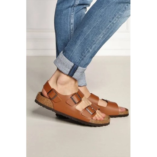 Birkenstock Skórzane sandały Milano 46 Gomez Fashion Store okazja