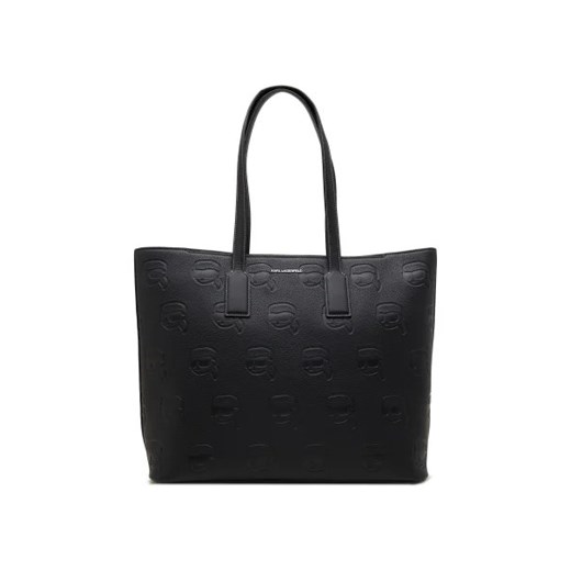 Karl Lagerfeld Skórzana shopperka k/ikonik 2.0 Karl Lagerfeld One Size wyprzedaż Gomez Fashion Store