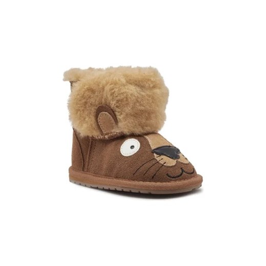 EMU Australia Skórzane śniegowce Lion Walker | z dodatkiem wełny ze sklepu Gomez Fashion Store w kategorii Buty zimowe dziecięce - zdjęcie 173099973