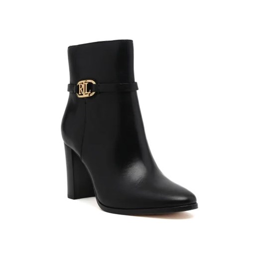 LAUREN RALPH LAUREN Skórzane botki MAXIE 40 wyprzedaż Gomez Fashion Store