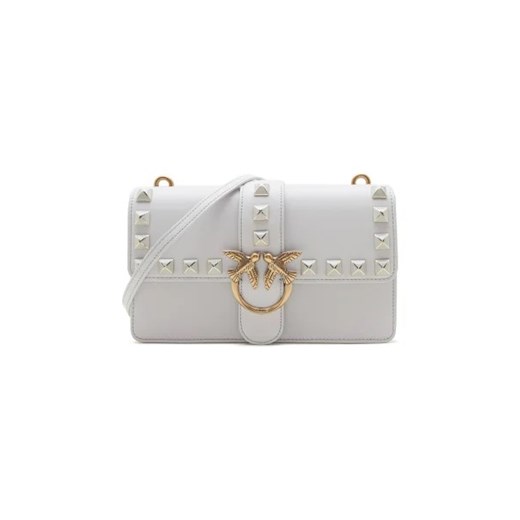 Pinko Skórzana torebka na ramię LOVE ONE CLASSIC CL VITELLO SE Pinko One Size okazyjna cena Gomez Fashion Store