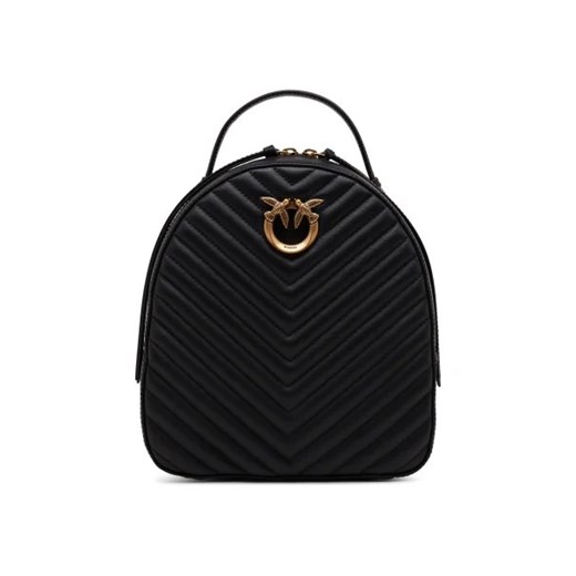 Pinko Skórzany plecak LOVE CLICK CLASSIC VI ze sklepu Gomez Fashion Store w kategorii Plecaki - zdjęcie 173101364