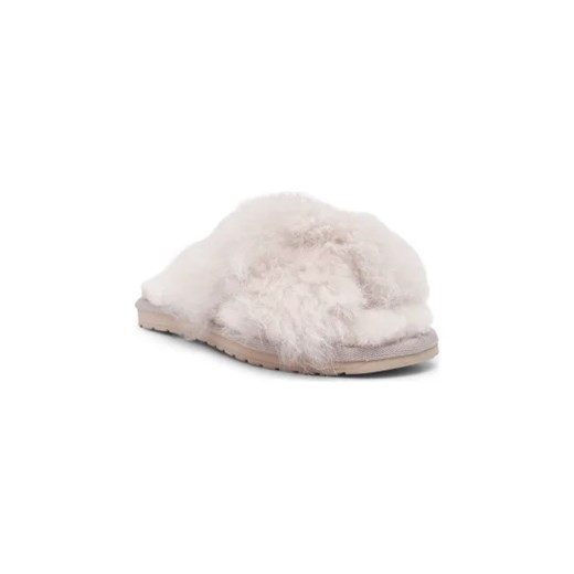 EMU Australia Skórzane obuwie domowe Mayberry Curly | z dodatkiem wełny ze sklepu Gomez Fashion Store w kategorii Kapcie damskie - zdjęcie 173101730
