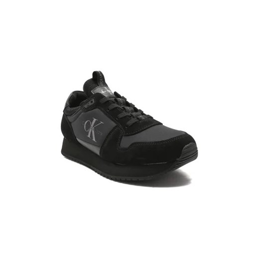 CALVIN KLEIN JEANS Sneakersy | z dodatkiem skóry ze sklepu Gomez Fashion Store w kategorii Buty sportowe męskie - zdjęcie 173103000