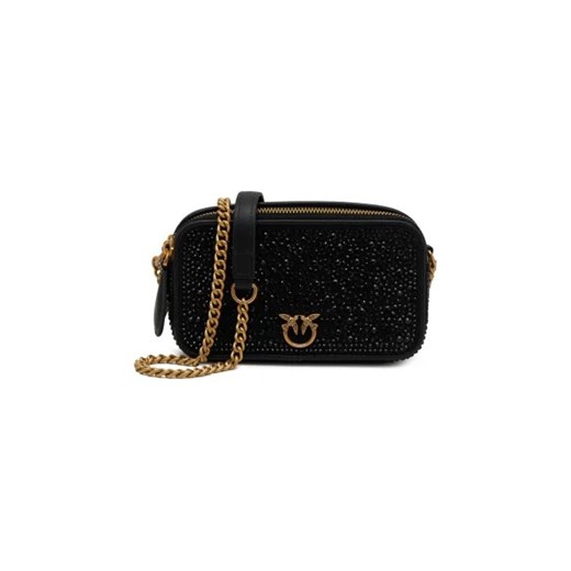 Pinko Listonoszka CAMERA CASE CAMOSCIO | z dodatkiem skóry Pinko One Size Gomez Fashion Store okazja
