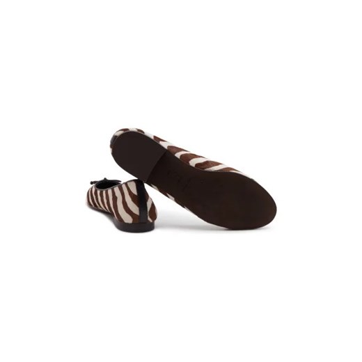 TORY BURCH Skórzane baleriny cap-toe Tory Burch 40 Gomez Fashion Store wyprzedaż