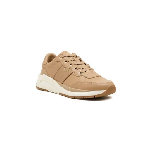 BOSS BLACK Skórzane sneakersy Skylar_Runn_slt 37 wyprzedaż Gomez Fashion Store