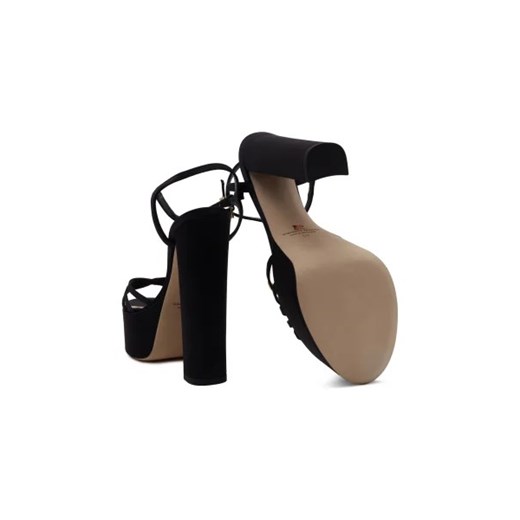 Elisabetta Franchi Skórzane sandały na słupku Elisabetta Franchi 39 Gomez Fashion Store okazyjna cena