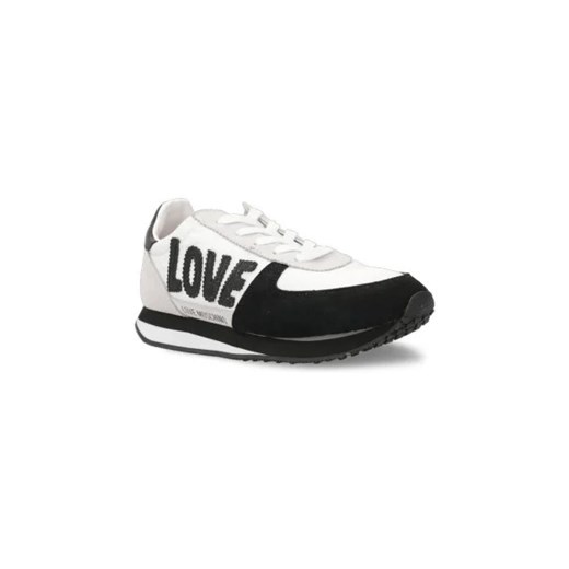 Love Moschino Skórzane sneakersy ze sklepu Gomez Fashion Store w kategorii Buty sportowe damskie - zdjęcie 173105604