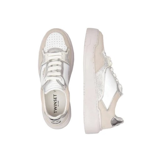 TWINSET Skórzane sneakersy Twinset 41 Gomez Fashion Store okazja