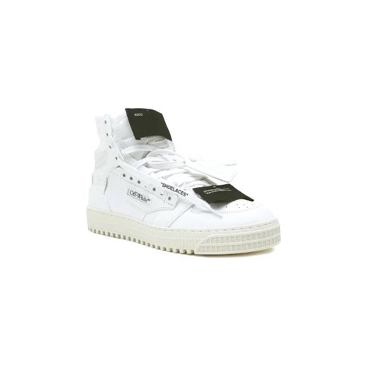 OFF-WHITE Skórzane sneakersy ze sklepu Gomez Fashion Store w kategorii Buty sportowe męskie - zdjęcie 173105742