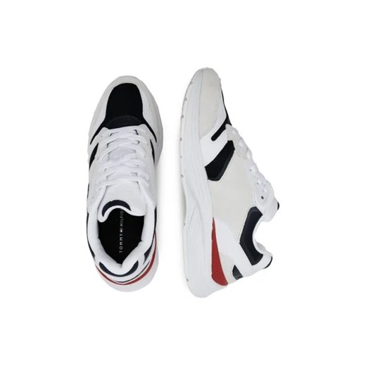 Tommy Hilfiger Sneakersy MODERN PREP | z dodatkiem skóry Tommy Hilfiger 41 okazja Gomez Fashion Store