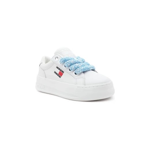 Tommy Jeans Skórzane trampki CITY FLATFORM ze sklepu Gomez Fashion Store w kategorii Trampki damskie - zdjęcie 173105973