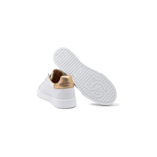 Dolce & Gabbana Skórzane trampki Dolce & Gabbana 41 okazyjna cena Gomez Fashion Store