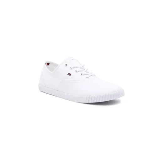 Tommy Hilfiger Tenisówki CANVAS LACE UP ze sklepu Gomez Fashion Store w kategorii Trampki damskie - zdjęcie 173106602