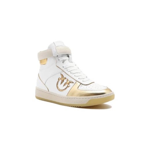 Pinko Skórzane sneakersy Lorena Basket Hi ze sklepu Gomez Fashion Store w kategorii Buty sportowe damskie - zdjęcie 173106670