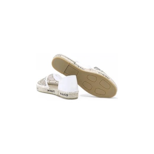 Pinko Skórzane espadryle ANGELICA Pinko 35 wyprzedaż Gomez Fashion Store
