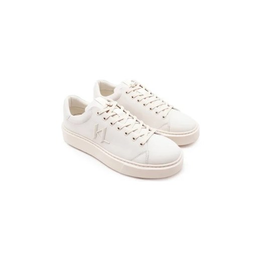 Karl Lagerfeld Skórzane trampki MAXI KUP MONOGRAM Karl Lagerfeld 42 Gomez Fashion Store wyprzedaż