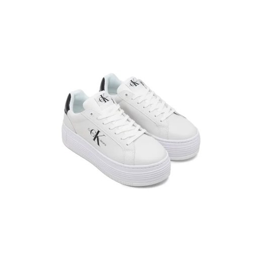 CALVIN KLEIN JEANS Skórzane sneakersy BOLD PLATF LOW LACE 39 okazyjna cena Gomez Fashion Store