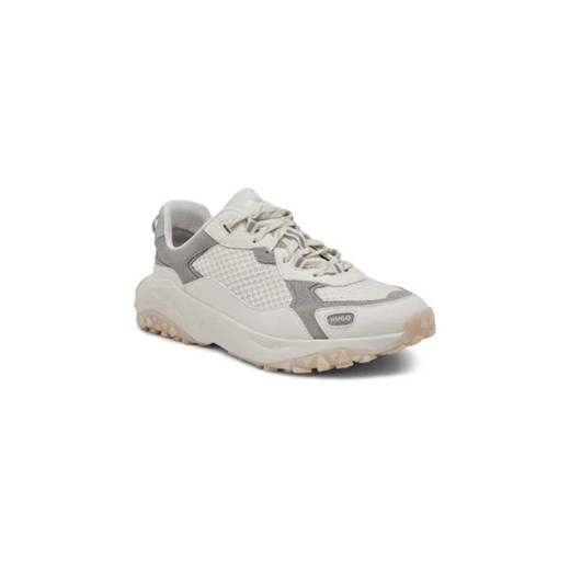 HUGO Sneakersy GO1ST_mesd | z dodatkiem skóry ze sklepu Gomez Fashion Store w kategorii Buty sportowe męskie - zdjęcie 173108180