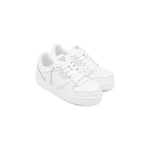 Guess Skórzane sneakersy Guess 40 promocyjna cena Gomez Fashion Store
