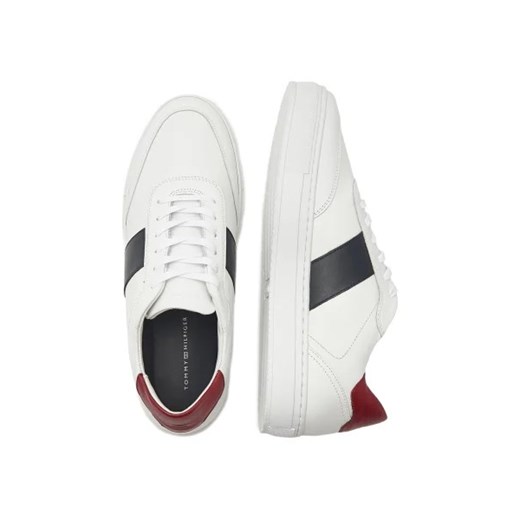 Tommy Hilfiger Skórzane trampki CUPSOLE STRIPE Tommy Hilfiger 43 okazja Gomez Fashion Store