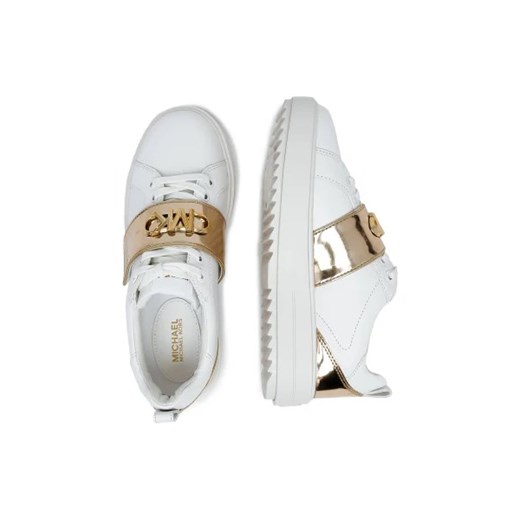 Michael Kors Skórzane trampki EMMETT STRAP LACE UP Michael Kors 37 wyprzedaż Gomez Fashion Store