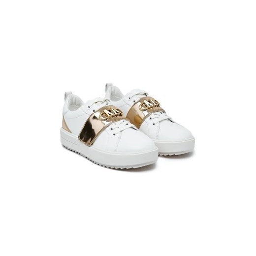 Michael Kors Skórzane trampki EMMETT STRAP LACE UP Michael Kors 37 wyprzedaż Gomez Fashion Store