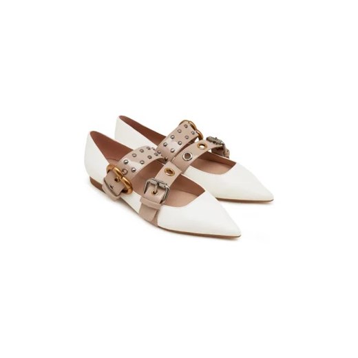 Pinko Skórzane baleriny GIANIRa Pinko 39 wyprzedaż Gomez Fashion Store