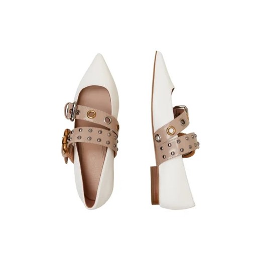 Pinko Skórzane baleriny GIANIRa Pinko 39 okazja Gomez Fashion Store
