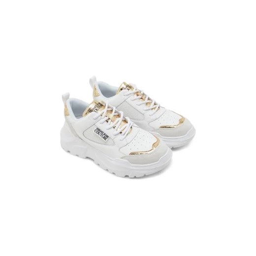 Versace Jeans Couture Skórzane sneakersy 38 promocja Gomez Fashion Store