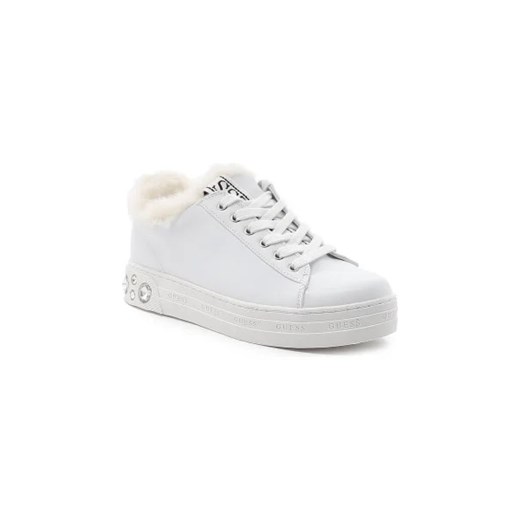 Guess Trampki RIVET5 | z dodatkiem skóry Guess 40 okazja Gomez Fashion Store