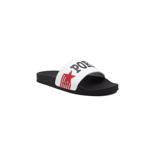 Dsquared2 Skórzane klapki ze sklepu Gomez Fashion Store w kategorii Klapki męskie - zdjęcie 173109803