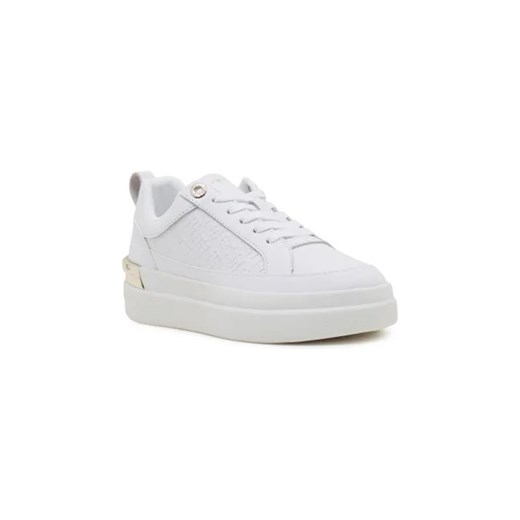 Tommy Hilfiger Skórzane sneakersy LUX COURT | z dodatkiem skóry ze sklepu Gomez Fashion Store w kategorii Buty sportowe damskie - zdjęcie 173109920